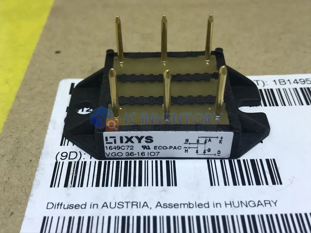 

Модуль питания IXYS VGO36-16IO 7, 1 шт., новый 100% гарантия качества