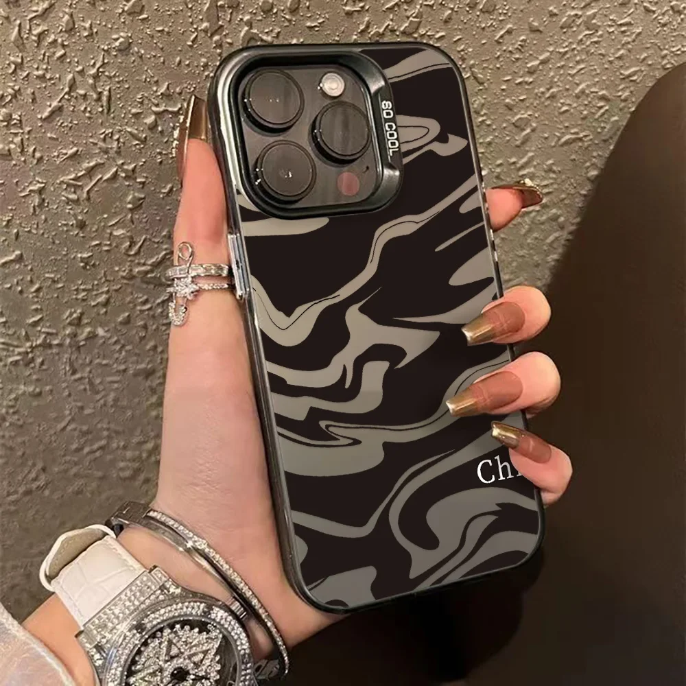 Leopard Print Hard Matte Phone Case - Stylish and Durable Cover