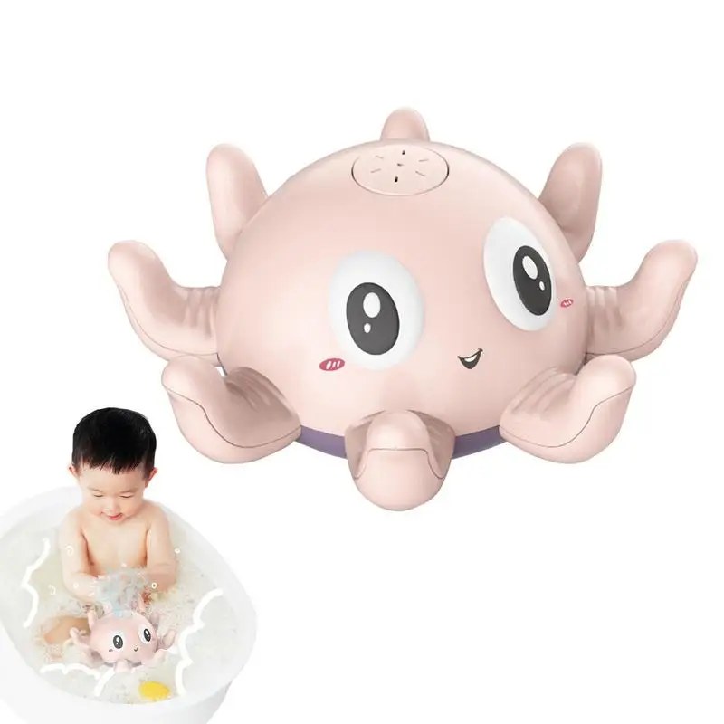 

Octopus Water Spray Toy Octopus Light Up Bath Toys Pool Toy Outdoor Toys Toddler Toys Bathroom Toy For Kids Ages 18 Months