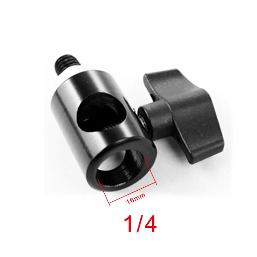 1/4" 3/8" Thread Interface Rapid Adapter Converter Mount Bracket For Light Stand Photography Light Stand Adapter