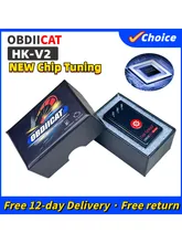  Update OBDIICAT-HK01 HK-V2 Super OBD2 Nitro EcoOBD2 ECU Chip Tuning Box Plug 15%Fuel Save More Power HK24 Car/Truck Dropshipping 