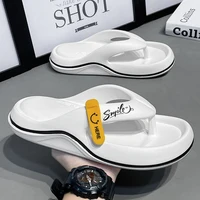 New Man Women Slippers Flip Flops Indoor Outdoor Beach Sandals Super Soft Bottom Slides Non-slip Thick Soled Men Slippers - Image 4
