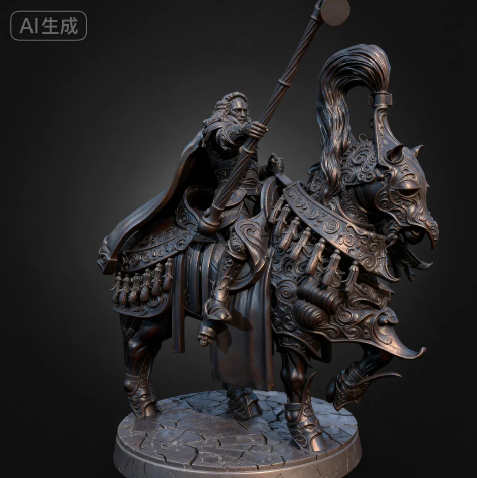 남자의 높이 38mm 50mm 75mm 수지 모델 키트 자체 조립 및 색칠 TD-7282..