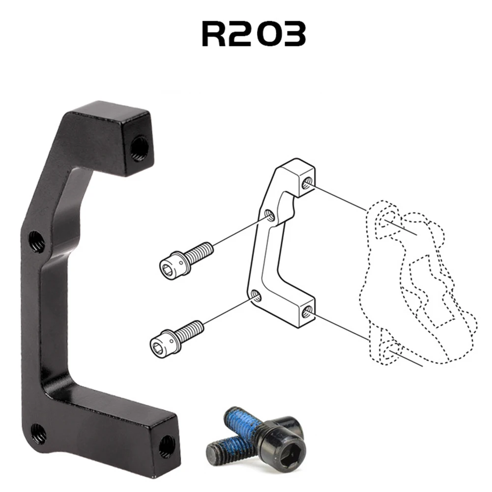 mellystore Telaio Freno a Disco Adattatore 2pcs Staffa Adattatore Freno a Disco Regolabile Acciaio Supporto Freno a Disco Adattatori Staffa Freno a Disco 22mm per Modifica e Aggiornamento della Bici