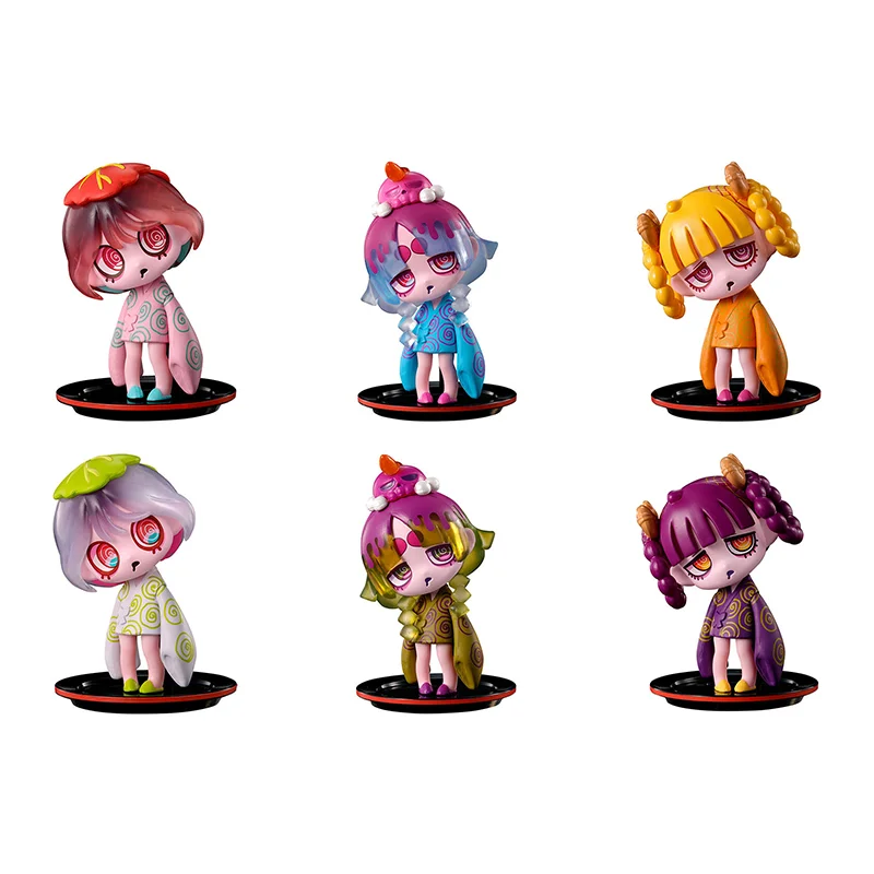 Bandai Original Gashapon Matcha Mochi Figure Dark Sweet Horror