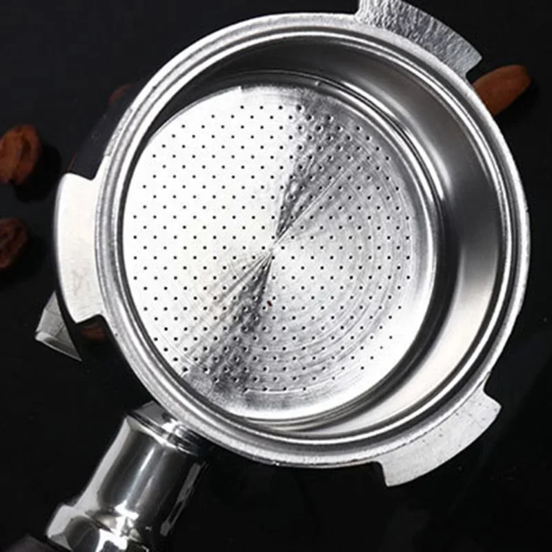 Portafiltro sin fondo de 51 mm, 3 orejas para Delonghi Dedica EC680/EC685, con cesta de filtro