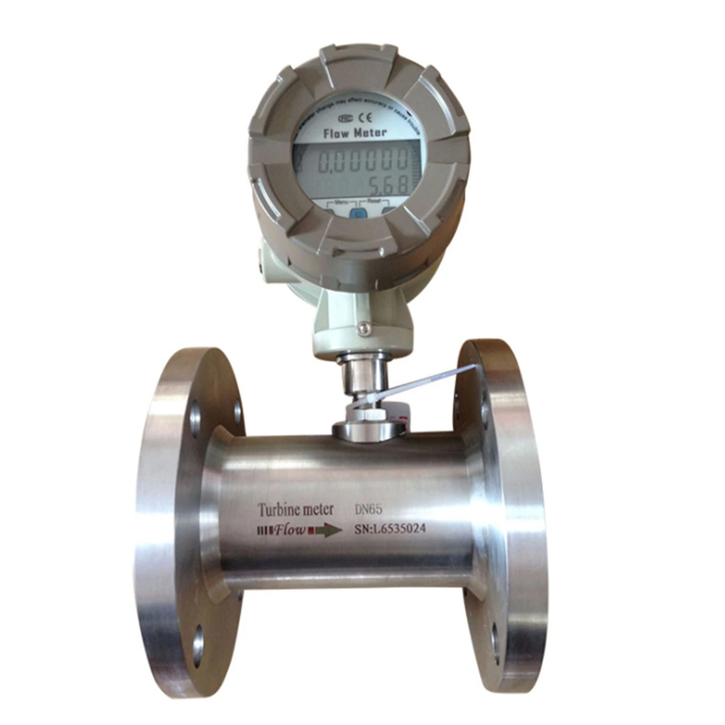 

Turbine flowmeter gas/water flowmeter and diesel flowmeter DN50