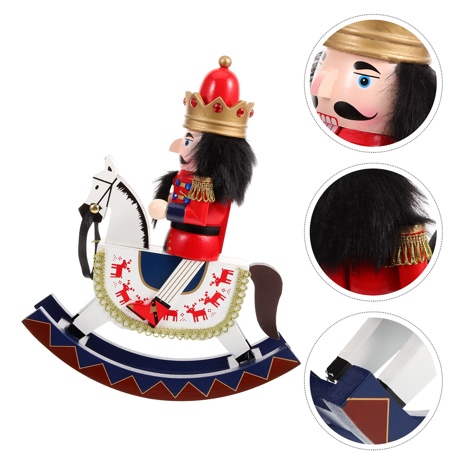 

Christmas Nutcracker Soldier Decorations Crafts Nutcrackers Figures Ornament Wood