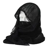 Тактический камуфляжный шарф для лица для снайперсов, военное снаряжение, охоты и спорта на открытом воздухе, легкая сетчатая вуаль Shemagh для максимального комфорта