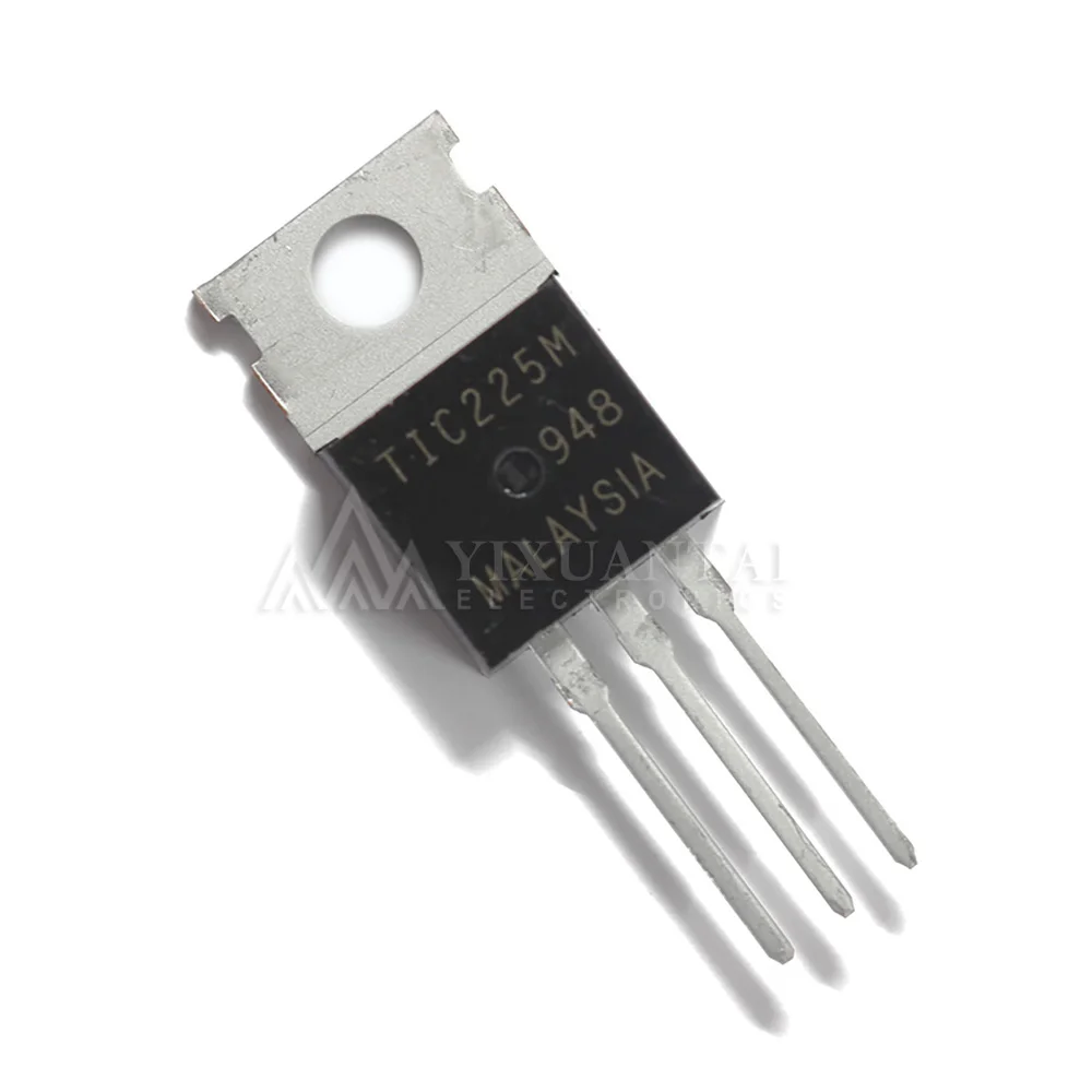 

10pcs/lot NEW origina TIC225M TIC225 C225M 600V 8A TO220 Triode Transistor TO-220
