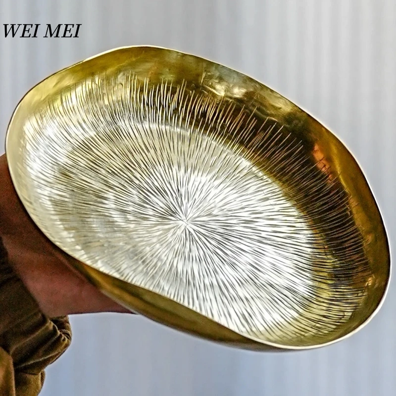 "Artisan’s Edge" Vintage Brass Tray - clHouse & Home