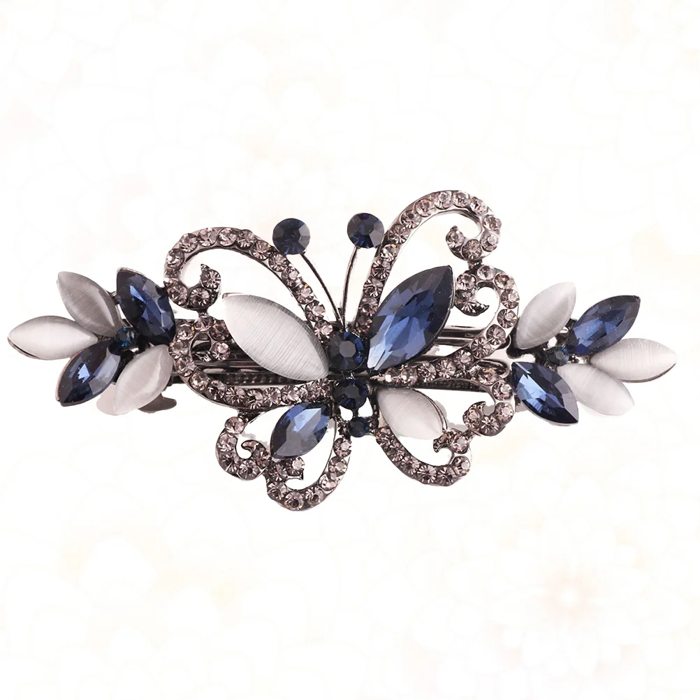 

Design Hair Clip Unique Girls Women Hair Barrettes Chic Hair Creative Hair Accessories for Party Banquet (Blue)