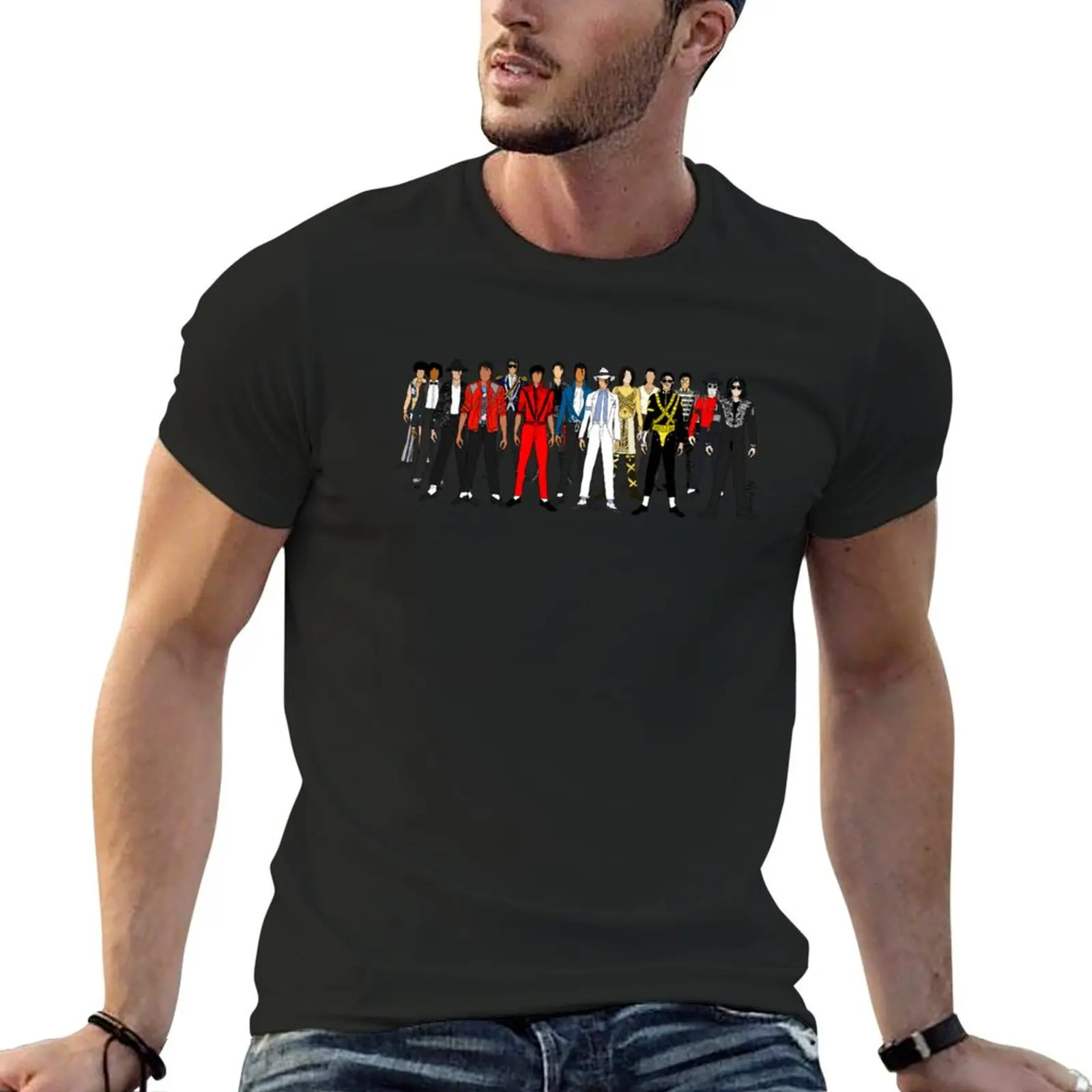 

Beat Red Villa T-Shirt Short sleeve tee baggy shirts oversized t shirts for men