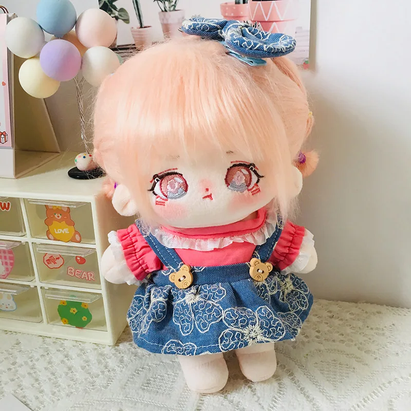 20cm Cotton Doll's Clothes Outfit Accessories for Korea Kpop EXO Idol Dolls Pajama Panda Suit Clothing Fans Gift Collection doll accessories doll clothes doll clothes accessories plush doll accessories