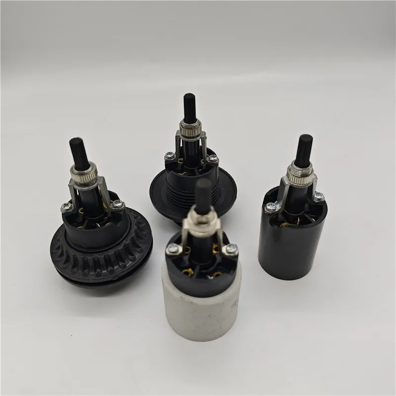 two-way Rotary Switch Ceramic Bakelite Socket E27 Eye Guard Lamp Head Light Accessories lamp holder lamp bulb holder lamp base lamp socket adapter lamp socket extender diy lighting accessories