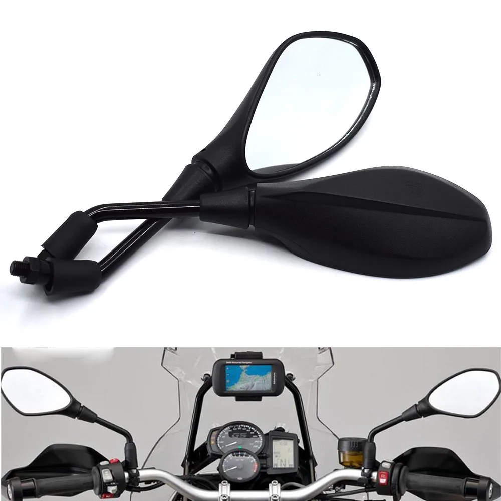 Universal 10mm Motorcycle Rearview Mirror Left&Right Rear View Mirrors For Honda CB1100 CB190R CB300F CB500F CB600F CB1100R