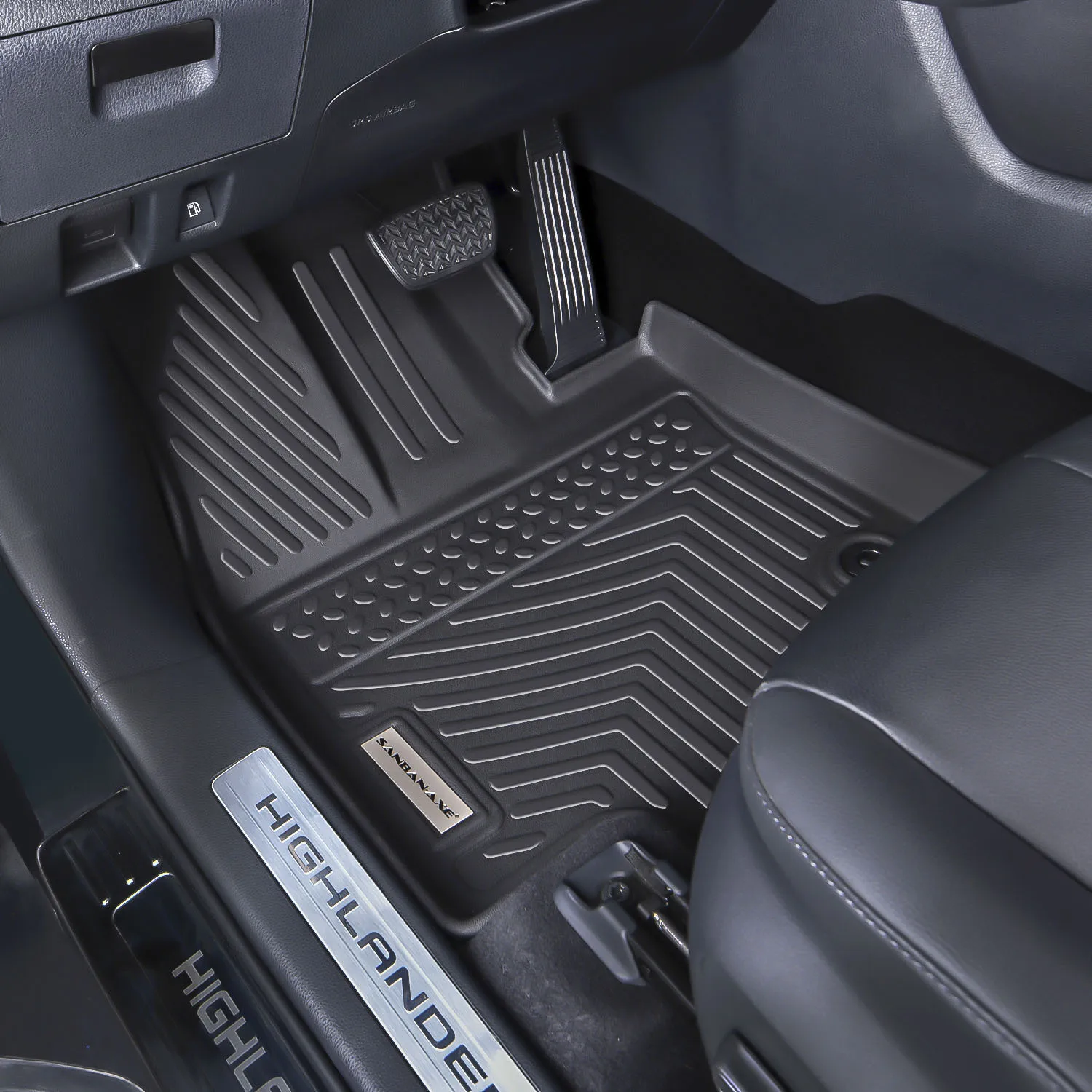 Element Tappetini Gomma 3D Personalizzati Per Isuzu D-Max (dal 2016) - Set 4 Pezzi Antiscivolo