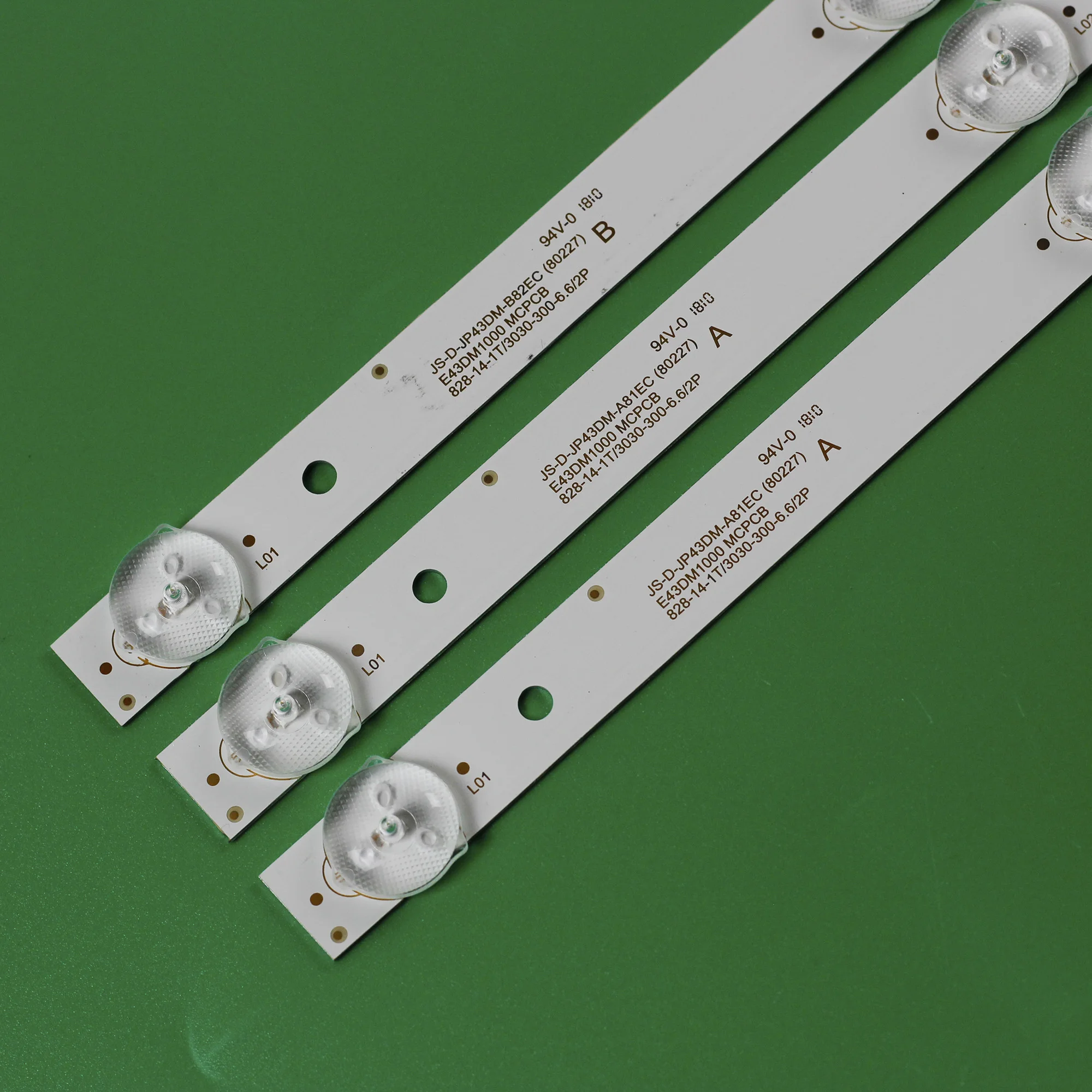 8LED(6v) LED 스트립 UA43EK1100US SW-LED43BA201 43LEX-7158/FTS2C 43LEX-5043/FT2C D43-M30 AKTV432 R72-43D04-012-13 MS-L23