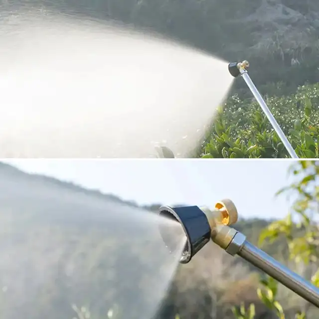 Mezőgazdasági Nagynyomású Levegő Örvény Permetező Fúvóka Állítható Rézvíz-Kimenet Virágfű Kertészeti Sprinkhez - Image 2
