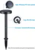 2CCT Solar Landscape Pathway Lights Outdoor Lights for Garden, Sidewalk, 2700K Soft White /4000K Cool White, Pack of 6 5