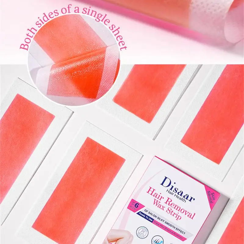 1/20pcs Wax Strips Hair Removal Wax Paper Professional Body Facial Summer Hair Removal Women's Non-permanent Effective Waxing 5