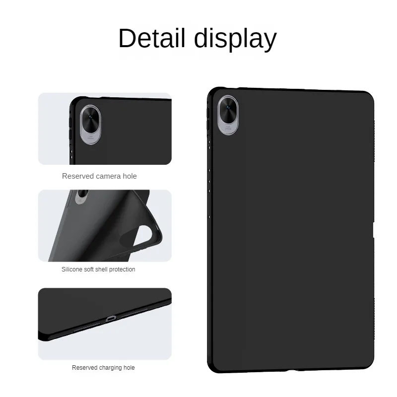 Premium TPU Silicone Tablet Case - Thin Soft Protector Cover