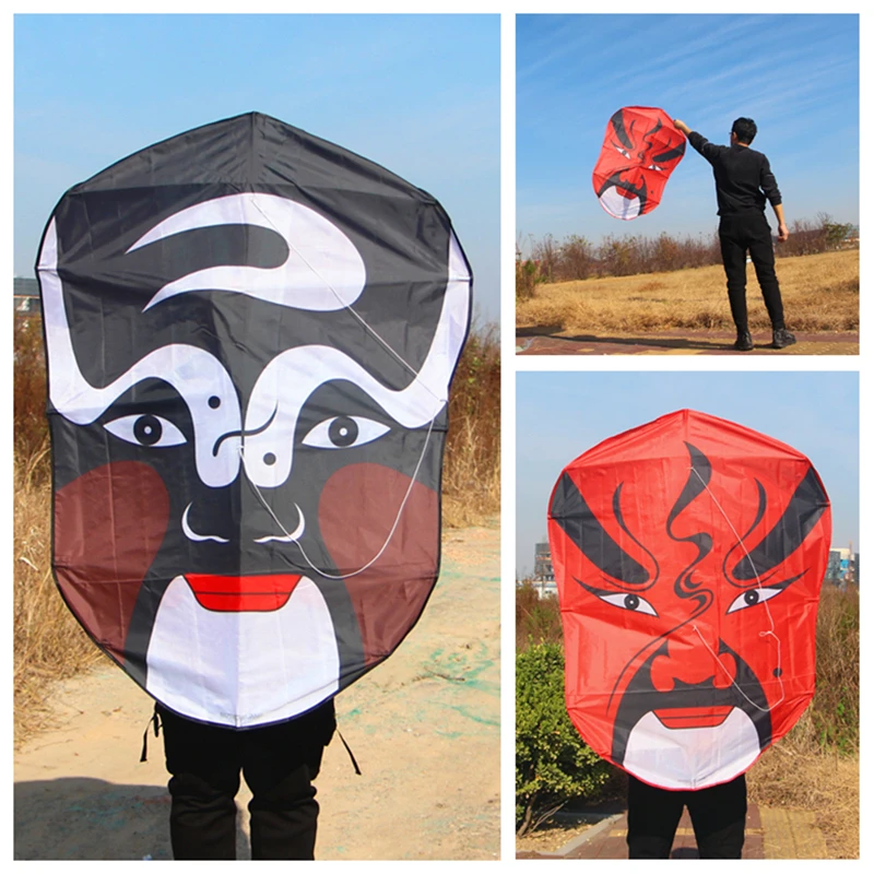 

free shipping peking opera kites flying for adults kites traditioal kites line flying toy hexagonal kites kite surf fun factory