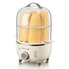 Bear 2 Layers Household Electric Steamer Portable Egg Cooker Food Breakfast Steaming Cooking 220V  egg cooker 2