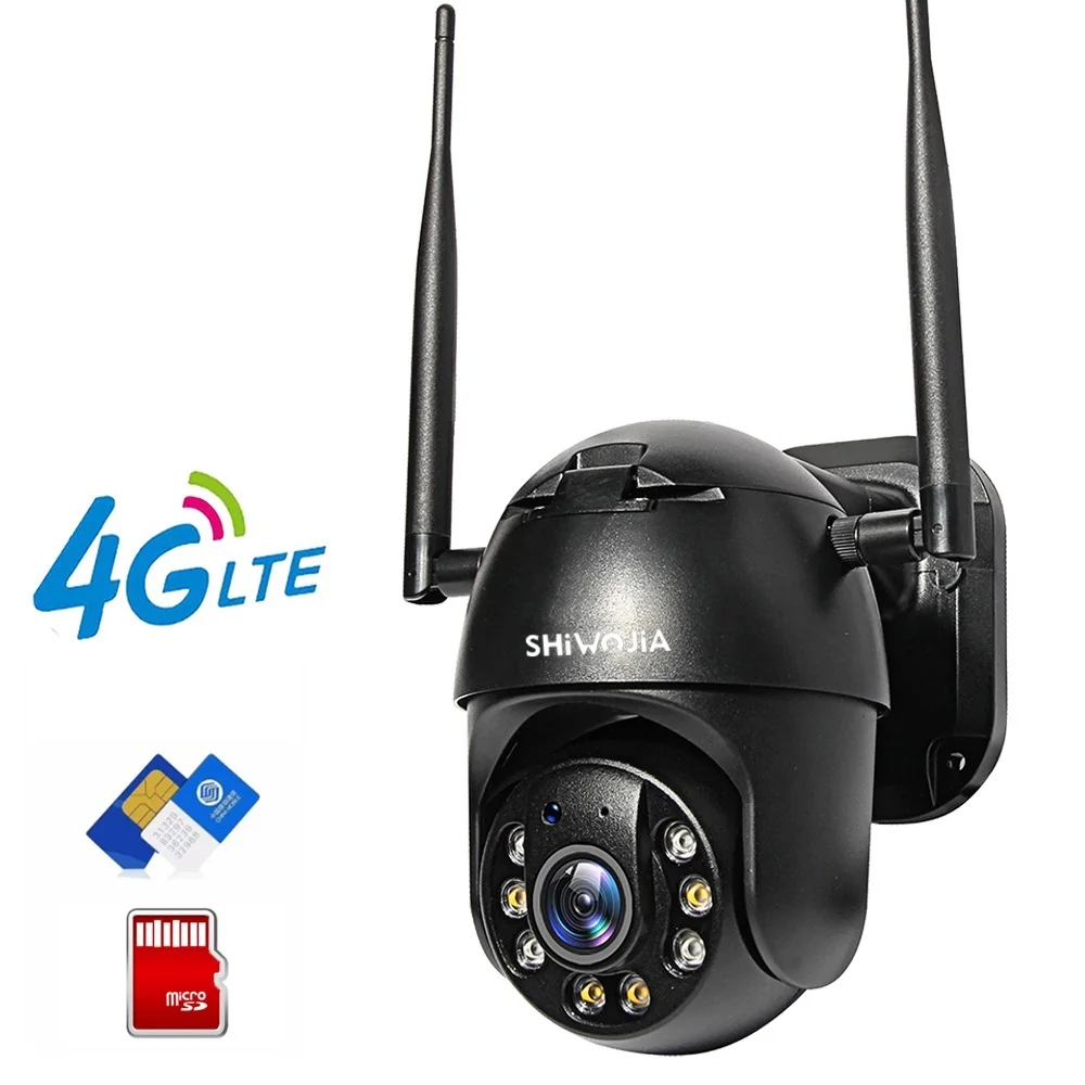 IP-камера ПНН 4G SIM-карта Wi-Fi 4-кратный цифровой зум |