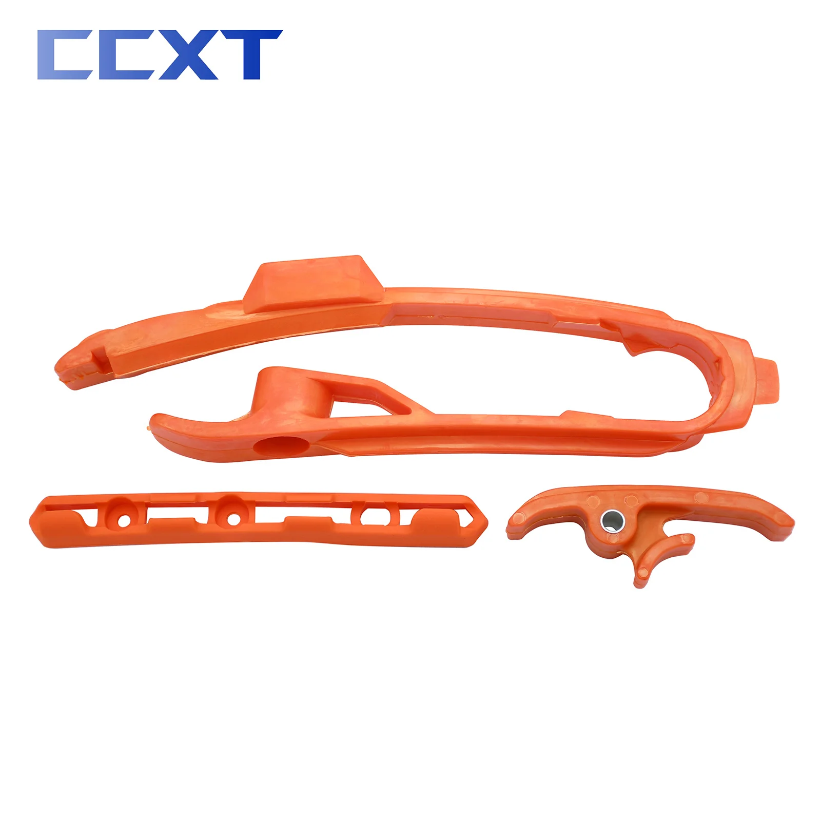 Motorcycle Chain Link Guide Slider Swingarm and Brake Hose Clamp for KTM Husqvarna 125-450