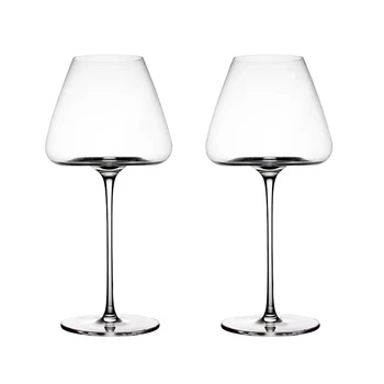 720ml Handmade Crystal Burgundy Wine Glass 1