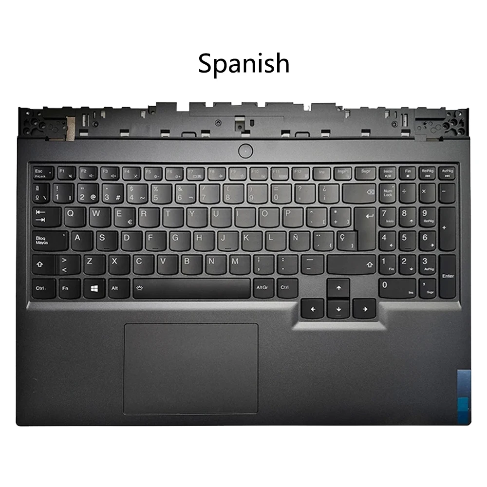 Teclado Retroiluminado para Lenovo Legion Novidades Upper Cover Case Russo Espanhol Eua Reino Unido Legião 515 5-15ith6h 5-15ith6 5-15ach6h - Imagem 5