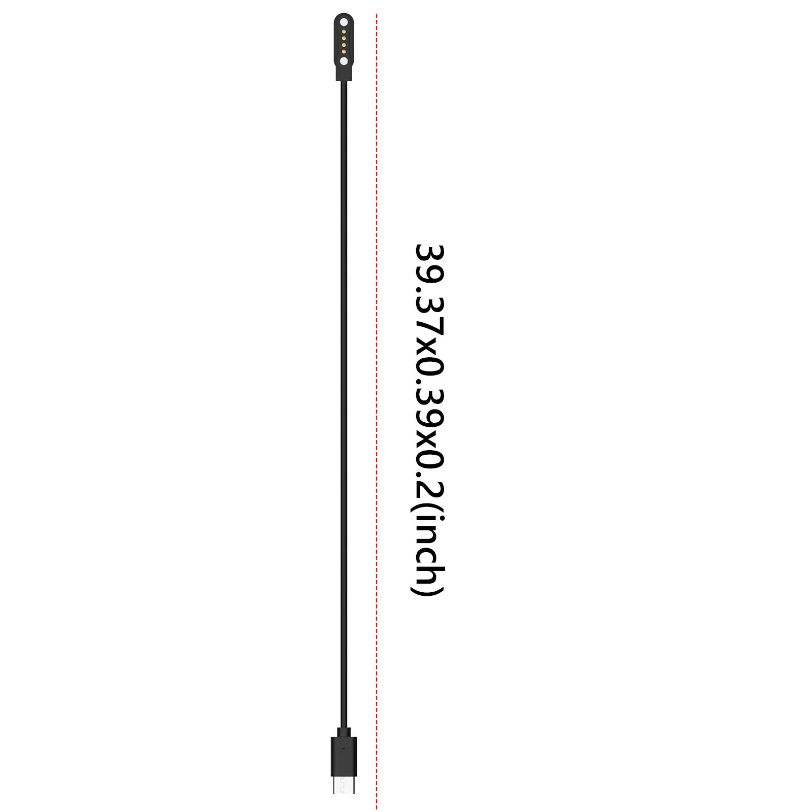교체용 충전 케이블 3.3FT 고속 충전 USB C 마그네틱 충전 케이블 (노트/노트 프로 AI 음성 녹음기용)