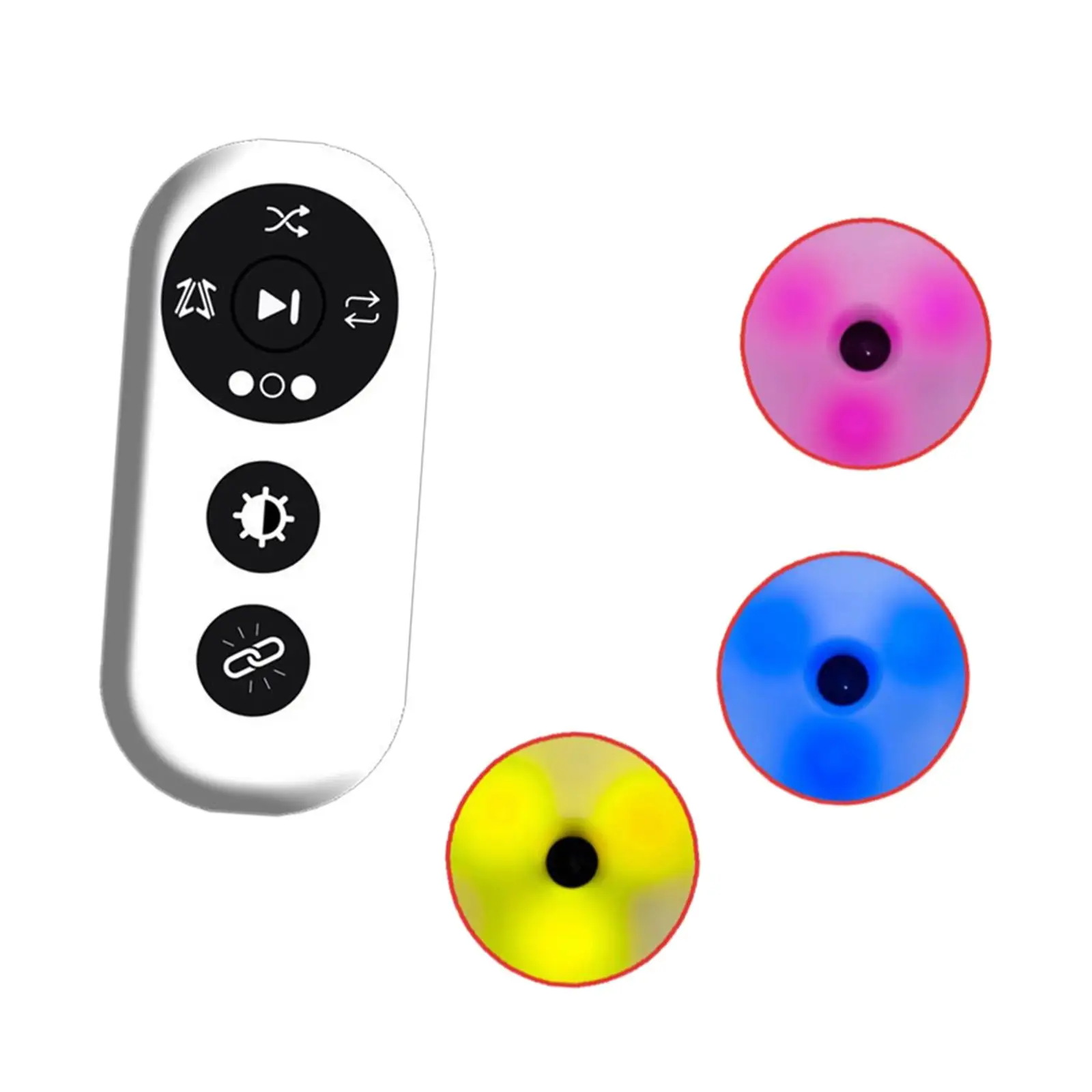 3Pcs Reaction Training Lights Agility Training for Basketball Fencing Soccer 3Pcs Reaction Training Lights Agility Training for Basketball Fencing Soccer