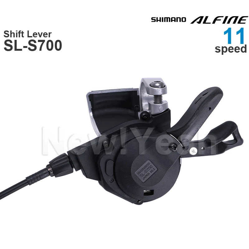 SHIMANO ALFINE 11-speed Shift Lever SL-S700 Black Silver RAPIDFIRE