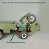 CROSSRC 1/12 RC Car MC6A Off Road Military Truck 3 Axles KIT Model Motor W/O ESC Toy TH10480 5