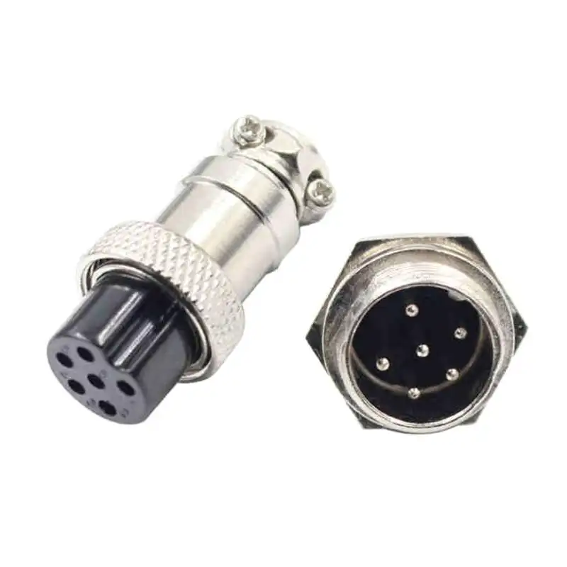 2PCS GX16 aviation plug socket connectors GX16-2P 3P 4P 5P 6P 7P 8P 9P 10P Pin core cable aviation plug connectors image 25