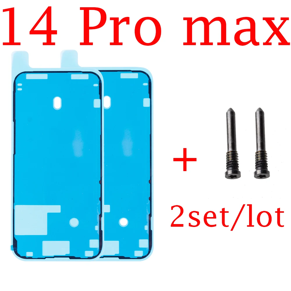 Waterproof Pre-Cut Glue Frame Tape for LCD Display Screen (2-Pack)