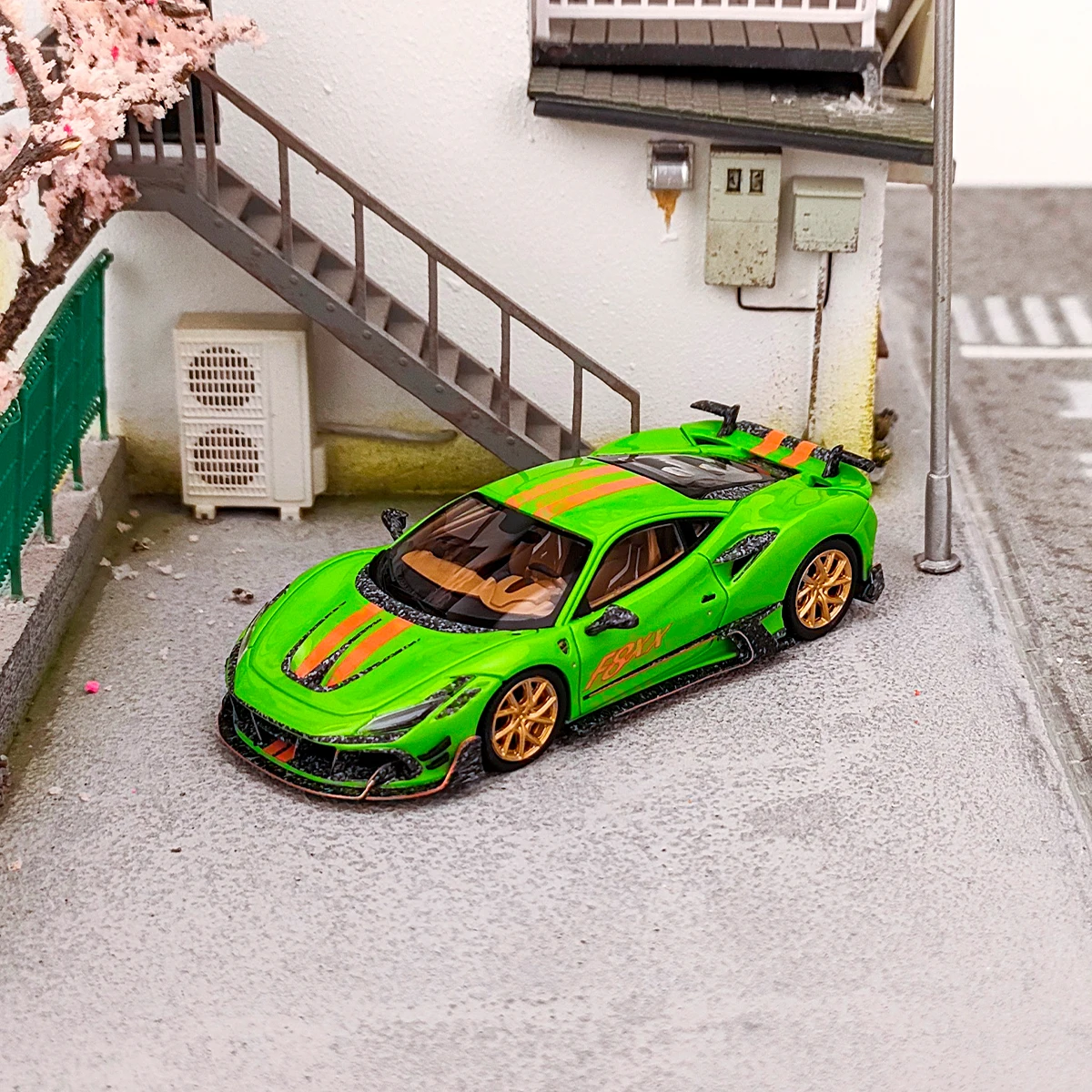 FuelMe 1:64 F8 Tributo Mansory F8XX limited299 Resin Model Car FuelMe 1:64 F8 Tributo Mansory F8XX limited299 Resin Model Car