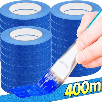 Nastro per pittura Mascheratura multisuperficie Nastro per pittore a rimozione facile per pittura murale Artigianato Costruzione Pulizia Nastri di carta a rilascio 1