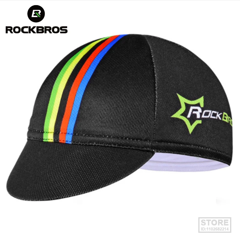 

ROCKBROS Cycling Bike Headband Cap Bicycle Helmet Wear Equipment Hat For Men's Race Multicolor Free Size Riding