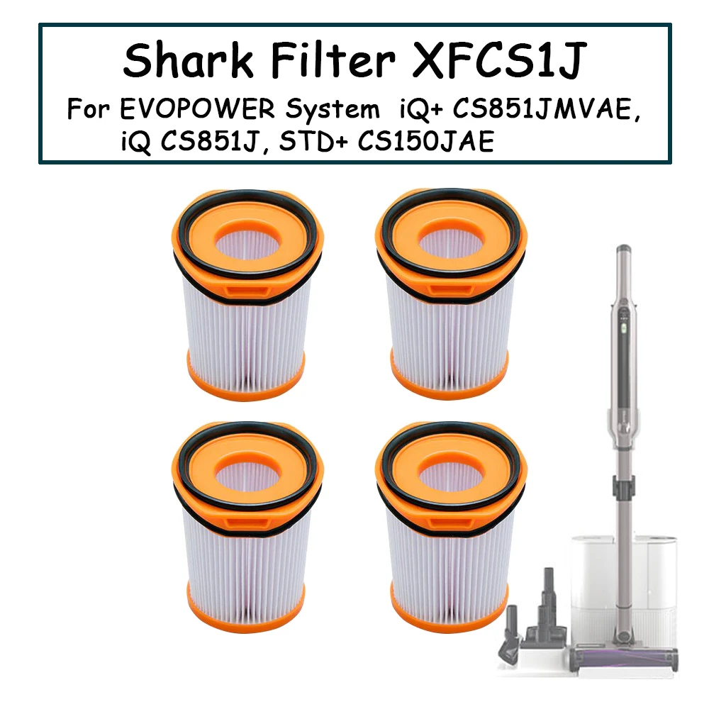 Shark HEPA Filter XFCS851J for EVOPOWER SYSTEM iQ+ CS851JMVAE, iQ