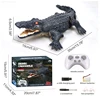 Fine Remote Control Boat Alligator Head Boat Crocodile Robot Toys Swim Freely Specifically for Age 5-12 Under Water Boat P31B 6