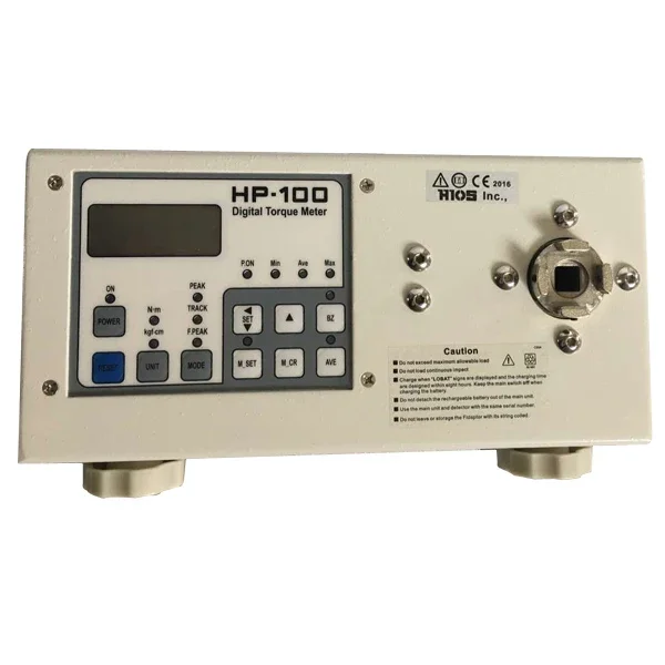 

HIOS Torque tester/HIOS HP-100 digital torque meter/HIOS Torque meter