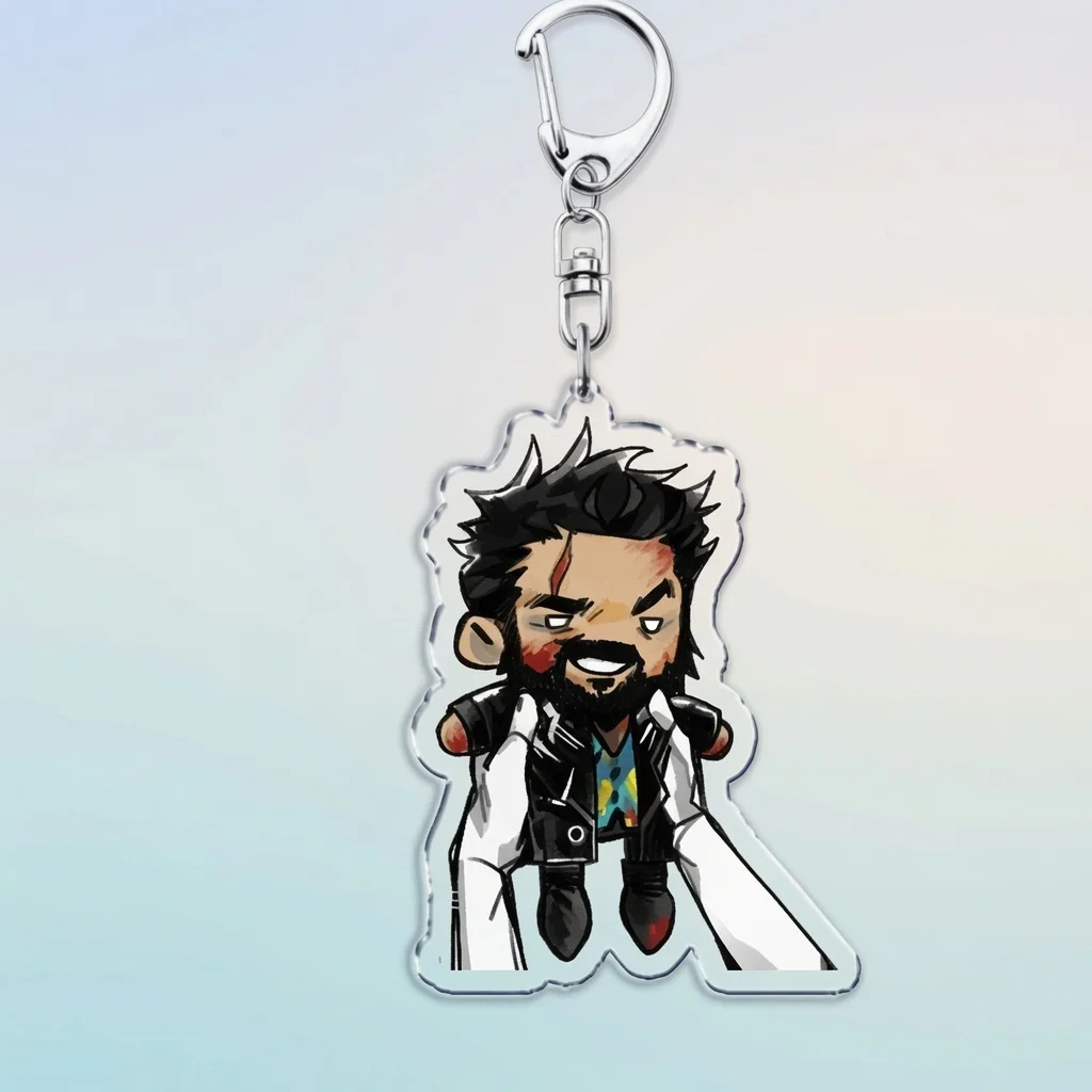 Popular Superhero TV Show Character Keychain Collection – Trendy Accessory