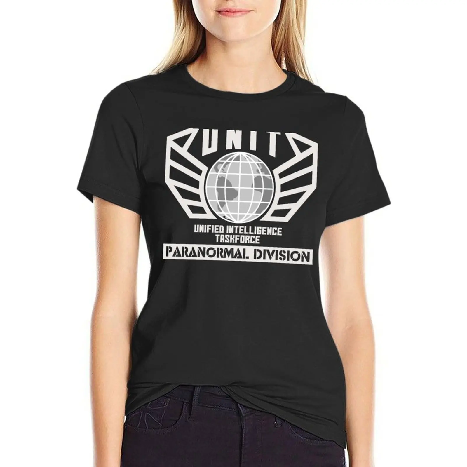 

UNIT Unified Intelligence Taskforce T-shirt tees funny white t shirts for Women