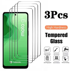 Premium 3 - Pack Tempered Glass Screen Protector for Motorola Moto G Series (Moto G82)