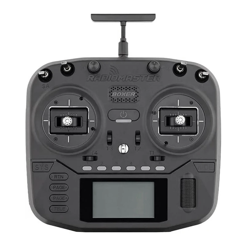

RADIOMASTER Boxer Hall Gimbals Radio Controller Black Mode 2 (ELRS) For RC Drone With Carrying Case