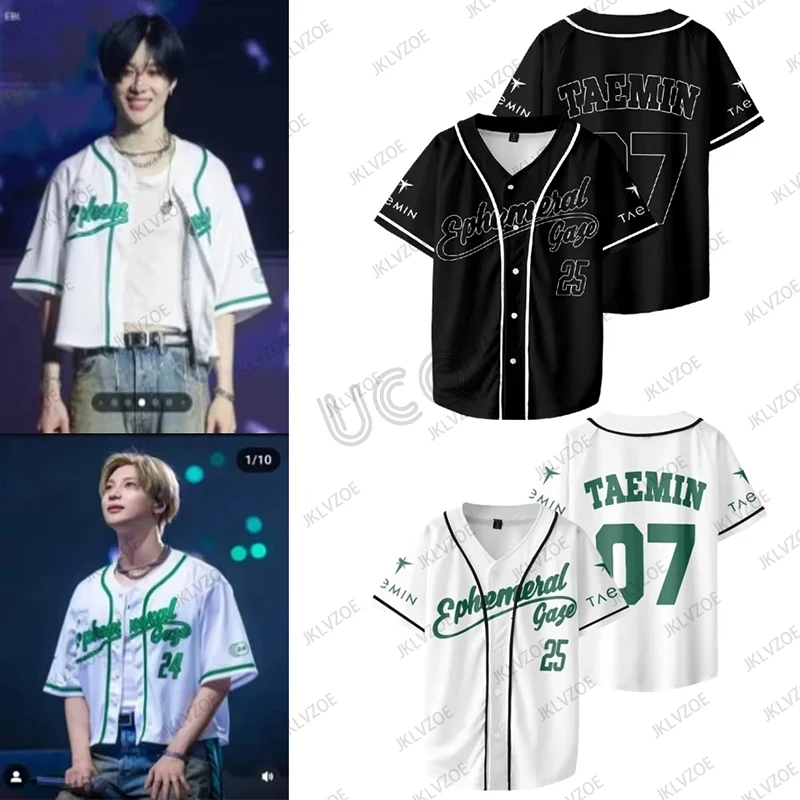 2025 Taemin Ephemeral Gaze World Tour Short Sleeve Women Men T