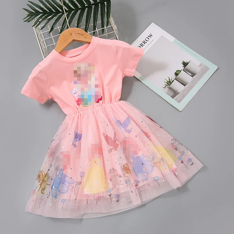 Girls Dress Summer Princess Elza Dresses Elegant Kids Costume for Girls Vestidos Party Toddler Children Teenagers Birthday Robe cute dresses